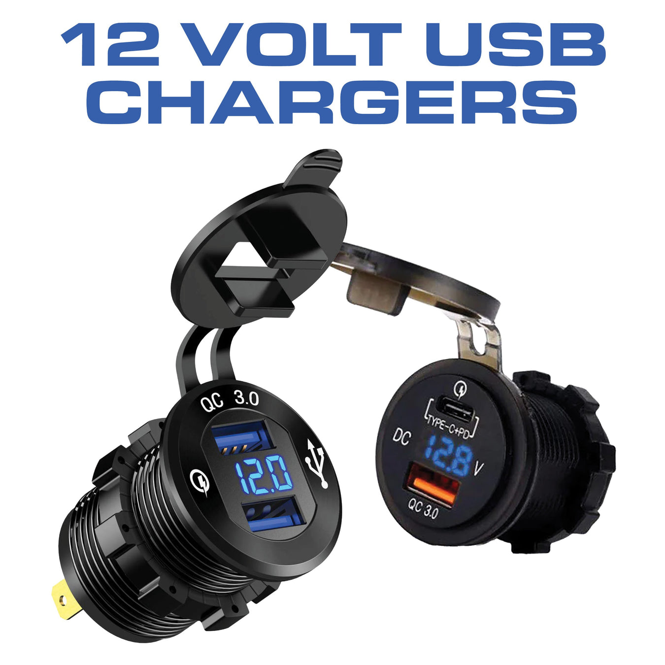12 Volt USB Chargers