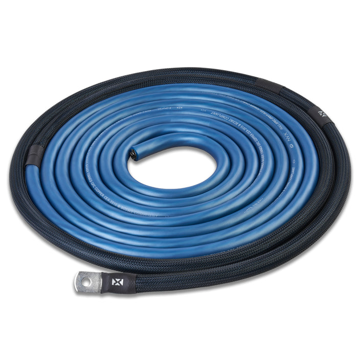 XKIT06 Full Spec 1/0 Gauge 100% (OFC) Oxygen Free Copper Complete 5/6-Channel Amplifier Wiring Kit with RCA's for Amplifiers up to 4000 Watts