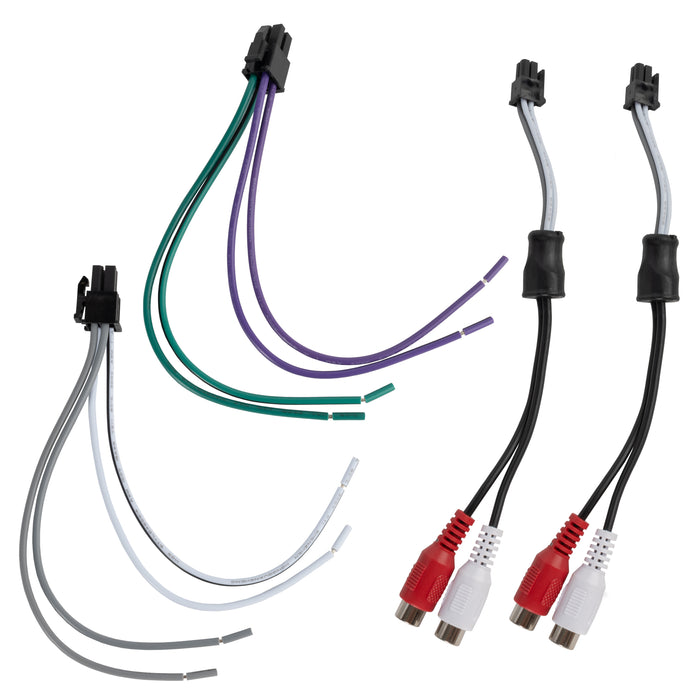 VADM4 v2 (VADM4v2) 500W RMS V-Series Micro Full-Range Class D 4-Channel Amplifier (Marine Certified)