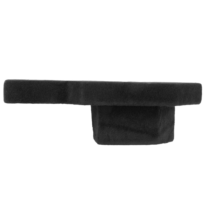 LVE-DOD-RAMQCCG3-S12S Custom Fit 400W RMS Single 12" Sealed Loaded Subwoofer Enclosure for 2002-2018 Ram Quad and Crew Cab Trucks