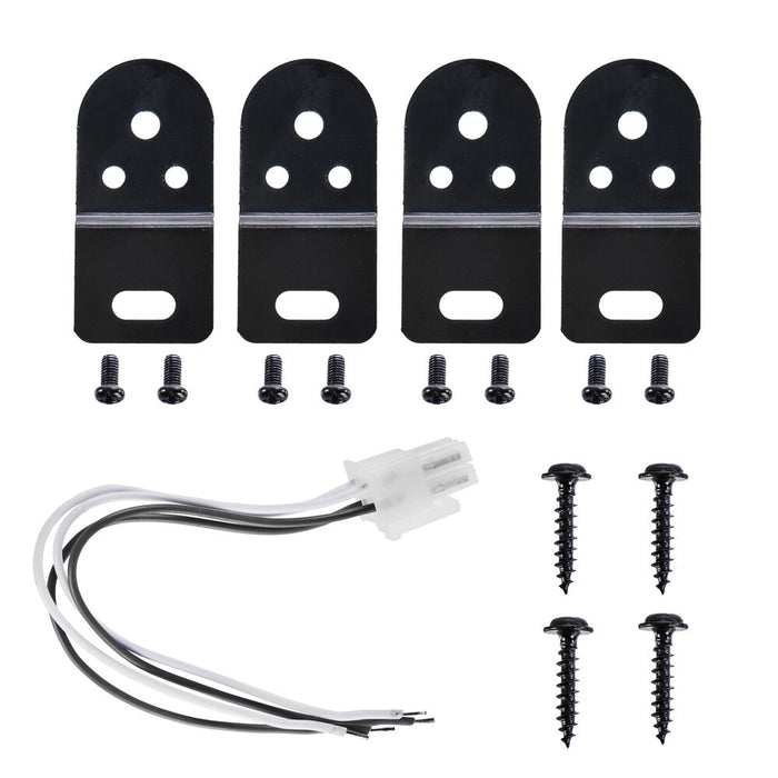 QBUS10P 500W Peak (200W) RMS 10" Ported Amplified Loaded Under Seat Subwoofer System with Remote Bass Knob and Amplifier Wiring Kit