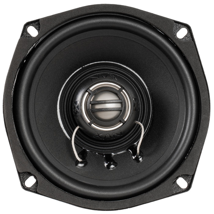 XFHD5F 600W Peak (300W RMS) 5.25" XF-Series 2-Ohm Front Fairing Speakers for Select 1998-2013 Harley-Davidson Touring Model Motorcycles