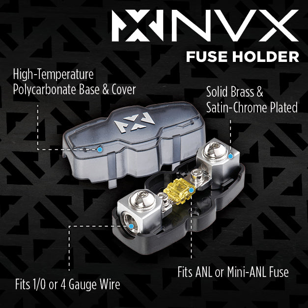 XKIT86 Full Spec 8 Gauge 100% (OFC) Oxygen Free Copper Complete 5/6-Channel Amplifier Wiring Kit with RCA's for Amplifiers up to 800 Watts