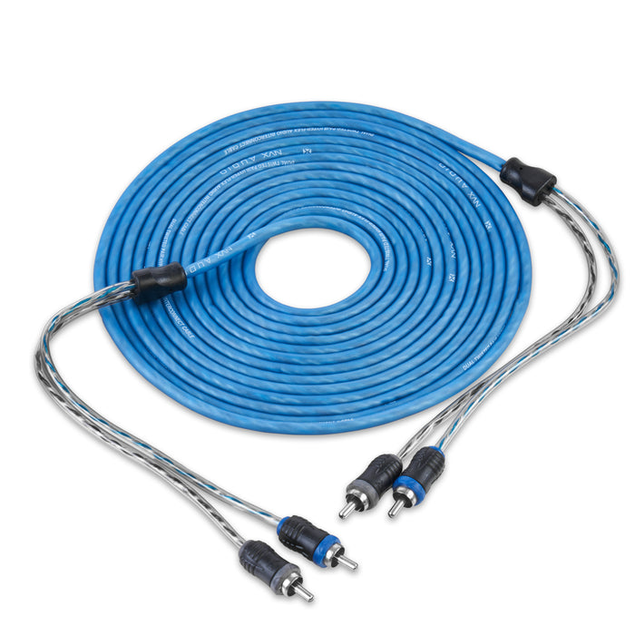 XKIT86 Full Spec 8 Gauge 100% (OFC) Oxygen Free Copper Complete 5/6-Channel Amplifier Wiring Kit with RCA's for Amplifiers up to 800 Watts