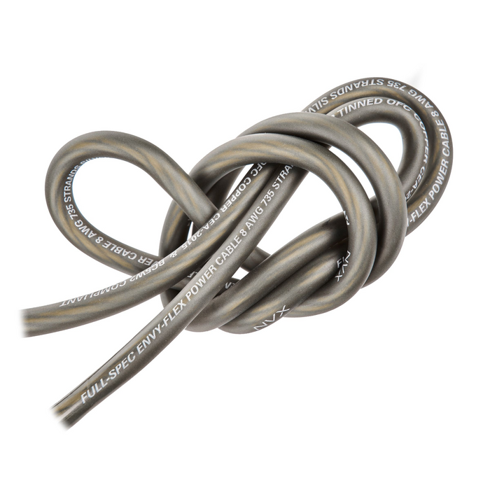 XKIT46 Full Spec 4 Gauge 100% (OFC) Oxygen Free Copper Complete 5/6-Channel Amplifier Wiring Kit with RCA's for Amplifiers up to 1500 Watts