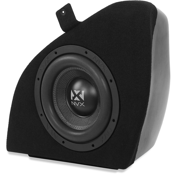 2012-2020 Tesla Model S - 800W RMS Custom 10" Loaded Subwoofer Enclosure | NVX BE-TSLAS-VCW104