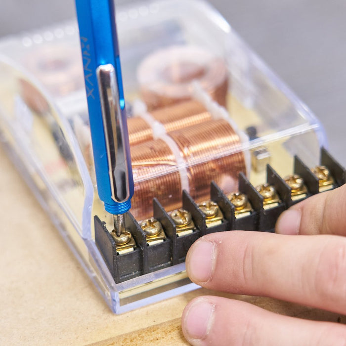 6 in 1 Multifunction Tool Pen with 5 Refills - 3 Pack Black | Blue | Silver